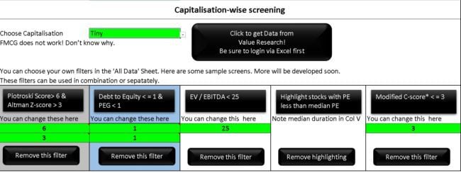 excel stock screener for indian stocks stocks excel